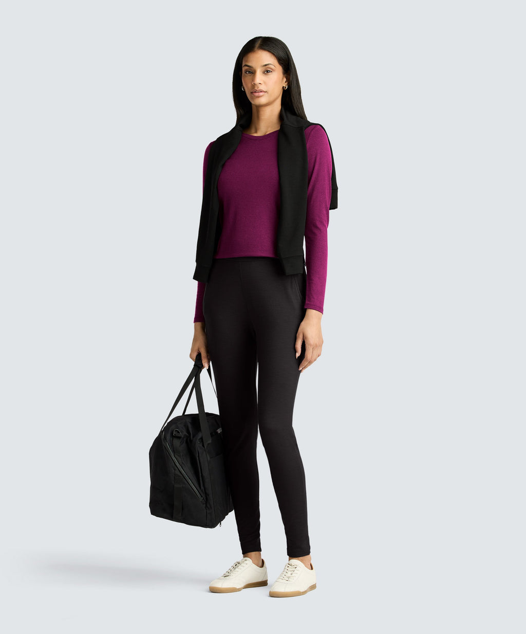 Women's Long Sleeve Merino Crew