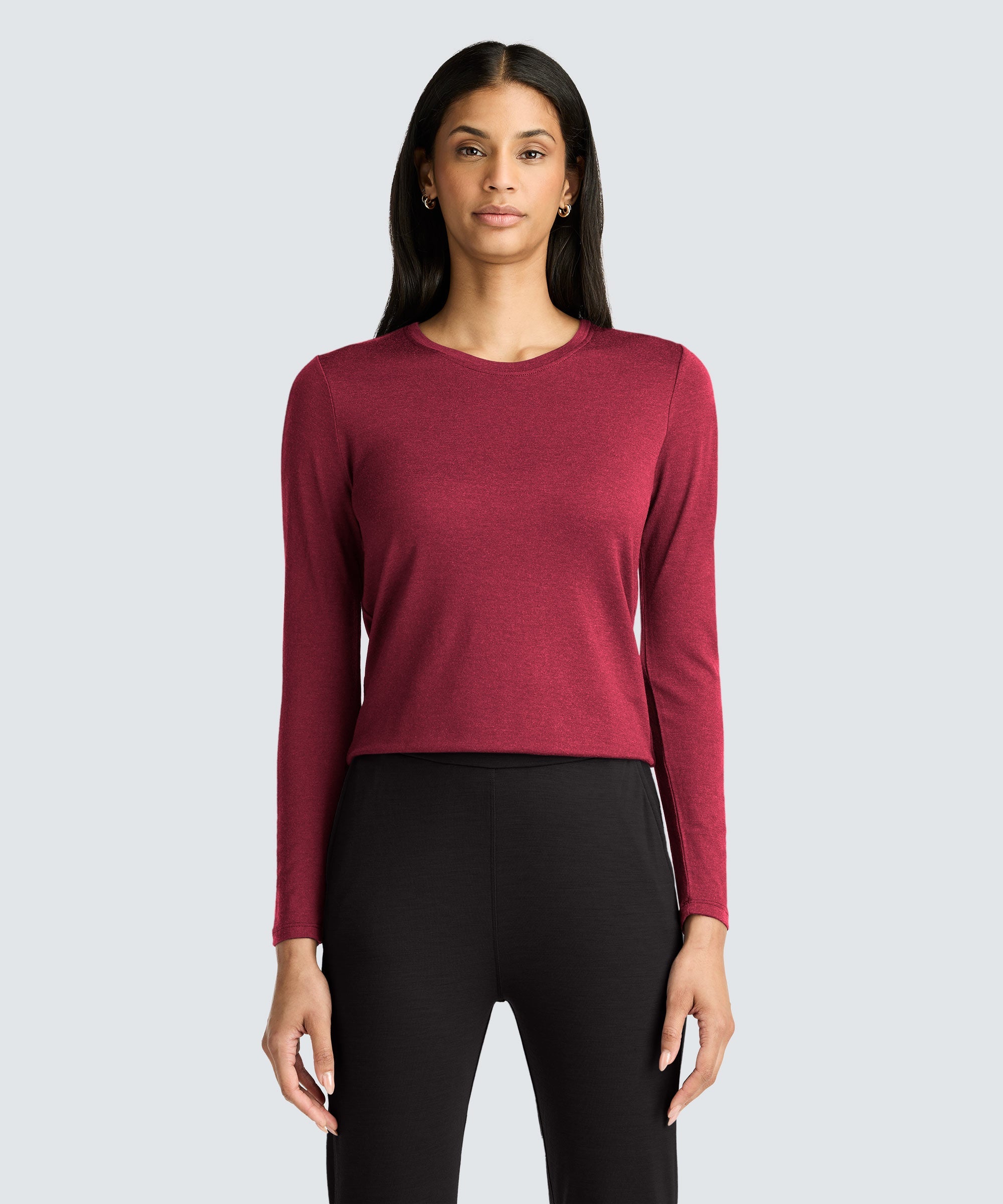 Women's Long Sleeve Merino Crew