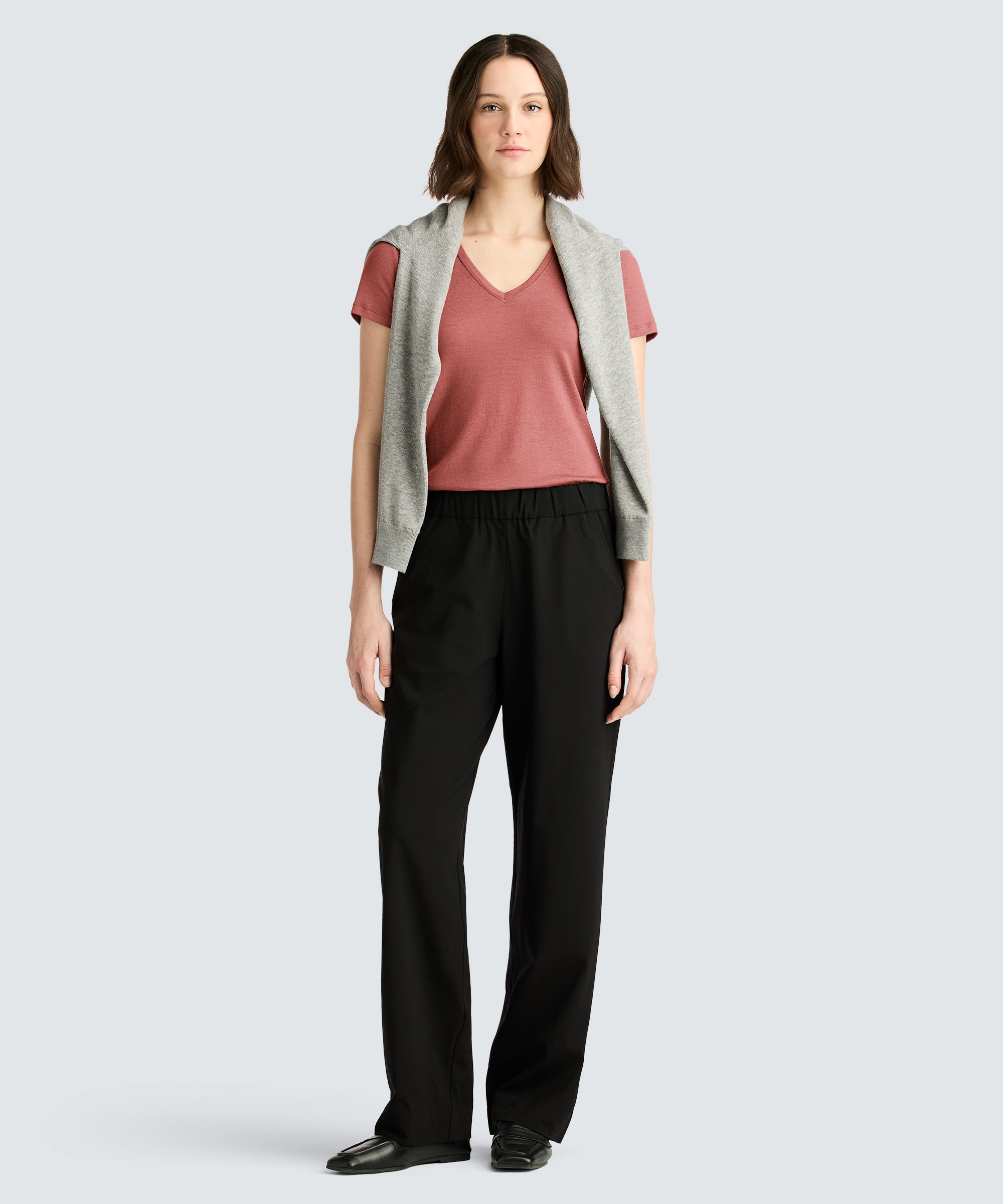 Women's Merino V-Neck T-Shirt