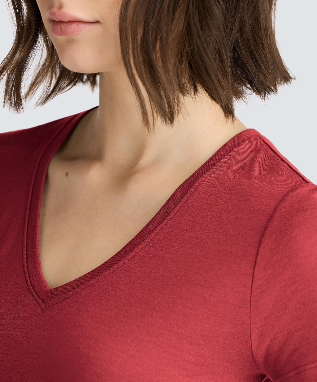 Women's Merino V-Neck T-Shirt