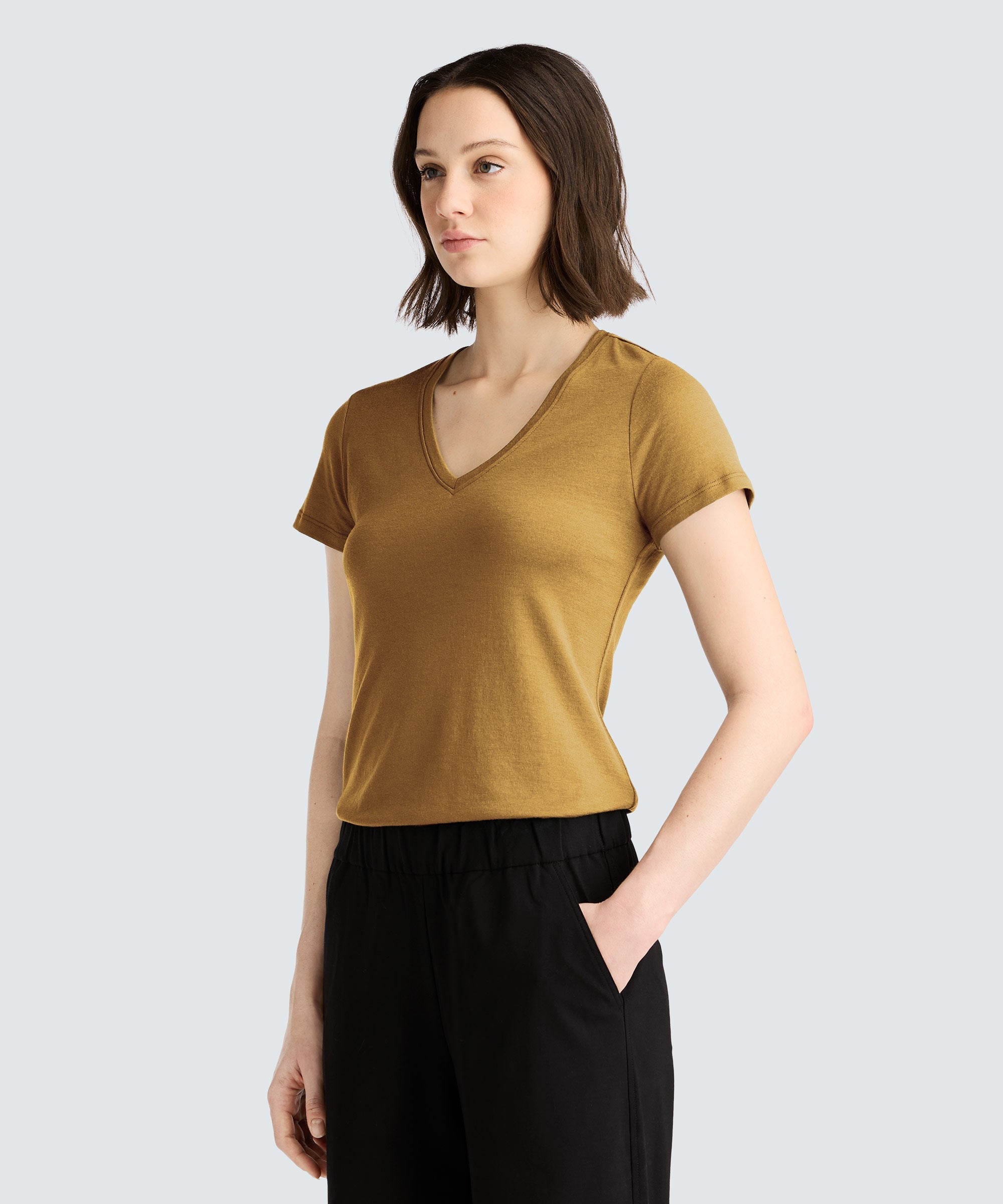 Women's Merino V-Neck T-Shirt