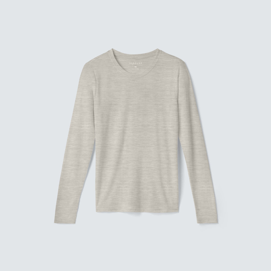 Women's Long Sleeve Merino Crew