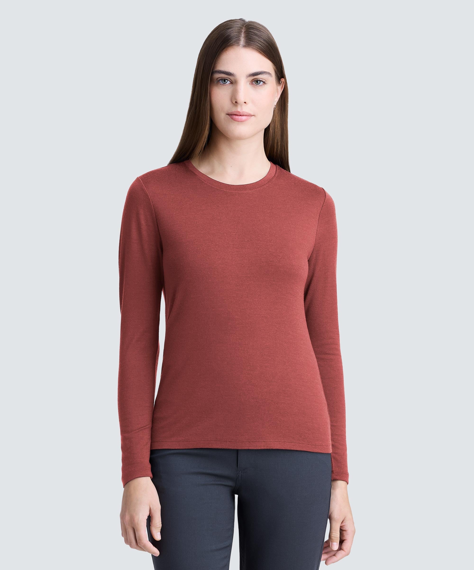 Women's Long Sleeve Merino Crew